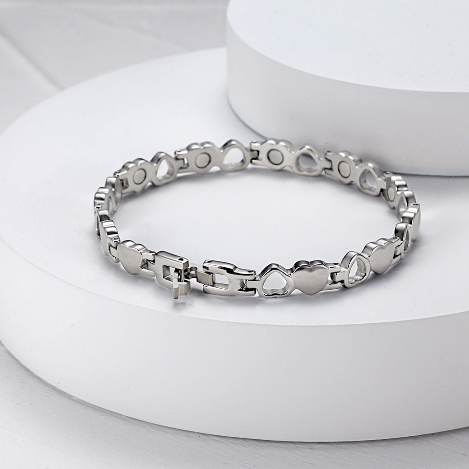 Helende Armband 'Hearts' - Magnetox