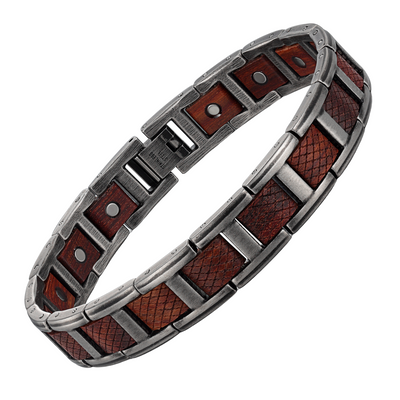 Helende Armband 'Woodly' - Magnetox