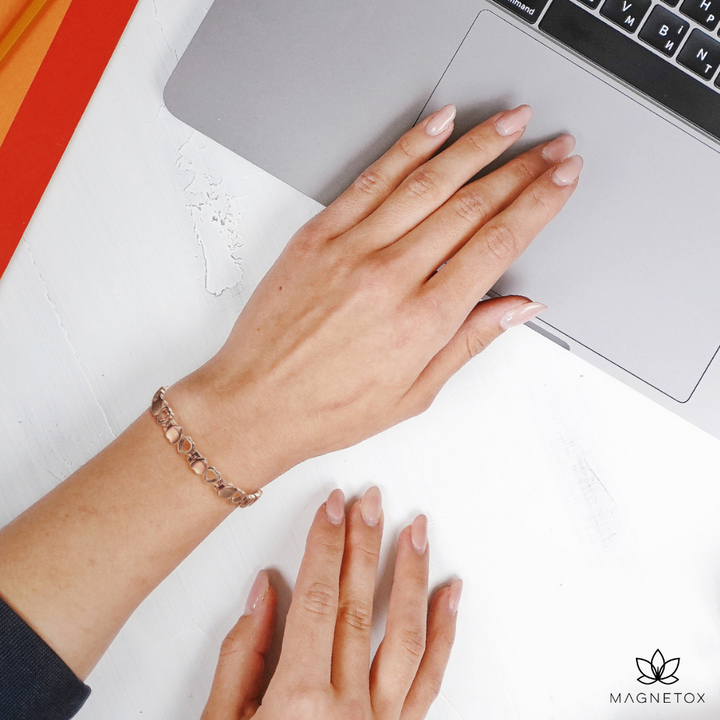Helende Armband 'Hearts' - Magnetox